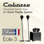 Cabasse 5.1 Home Theater System Eole3