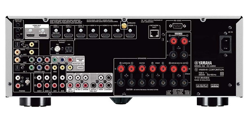 Yamaha 推出對應4K及Dolby Atmos 的中階 AV AMP RX-A850