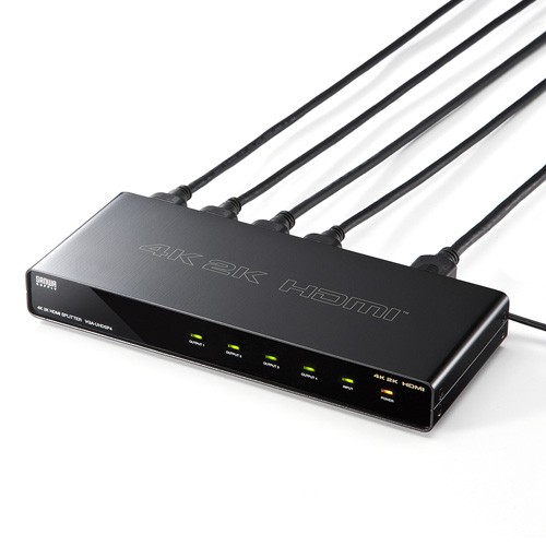 日本 SANWA SUPPLY 推出對應 4K / 60P 的 HDMI 分線器 日本 SANWA SUPPLY 推出對應 4K / 60P 的 HDMI 分線器