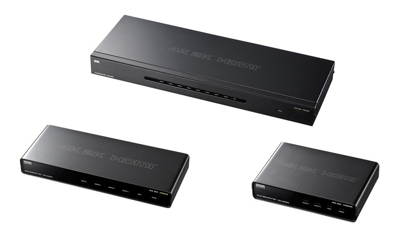 日本 SANWA SUPPLY 推出對應 4K / 60P 的 HDMI 分線器 日本 SANWA SUPPLY 推出對應 4K / 60P 的 HDMI 分線器