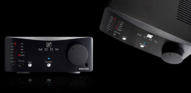 MOON 推出全新230HAD Headphone Amplifier / DSD DAC