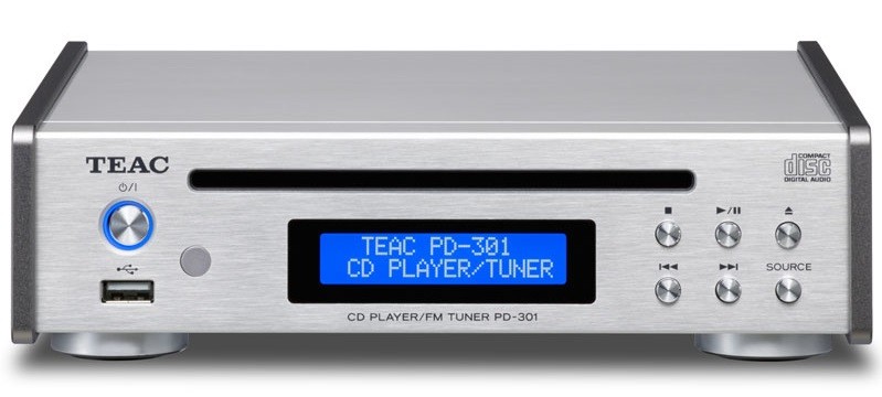TEAC 推出具 FM 調諧器的 CD 唱盤 PD-301 TEAC 推出具 FM 調諧器的 CD 唱盤 PD-301