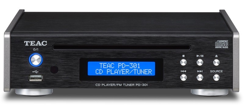 TEAC 推出具 FM 調諧器的 CD 唱盤 PD-301 TEAC 推出具 FM 調諧器的 CD 唱盤 PD-301