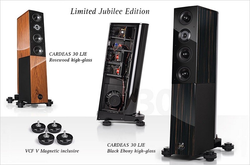 Audio Physic 推出全球限量 30 對 Cardeas 30 LJE 紀念版喇叭 Audio Physic 推出全球限量 30 對 Cardeas 30 LJE 紀念版喇叭