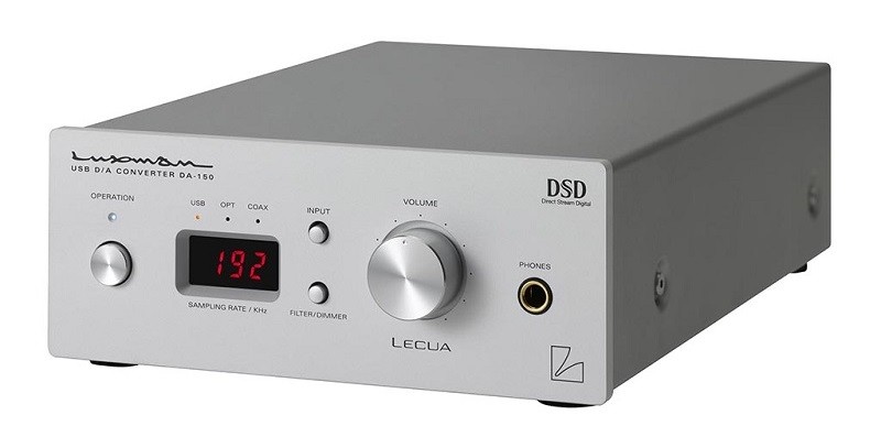 LUXMAN 推出具 DSD 解碼功能的 USB DAC + 耳機放大器 DA-150