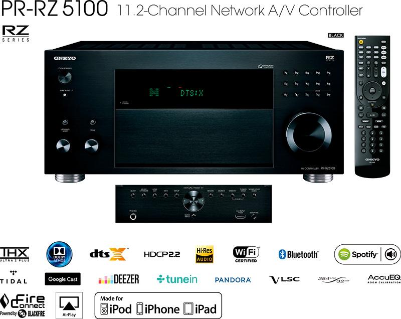 Onkyo 新一浪旗艦級家庭影院 全新 THX 認證 RZ 系列影音擴音機