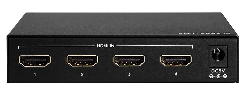 日本 Planes Comm. 推出四入一出的 4K HDMI 選擇器 HDMI-4UHD