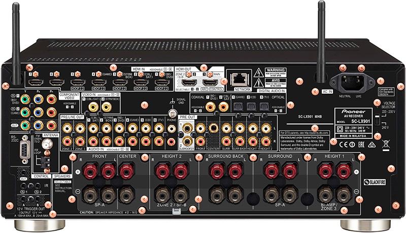2016 Pioneer 旗艦級家庭影院擴音機 SC-LX701 及 SC-LX901 2016 Pioneer 旗艦級家庭影院擴音機 SC-LX701 及 SC-LX901