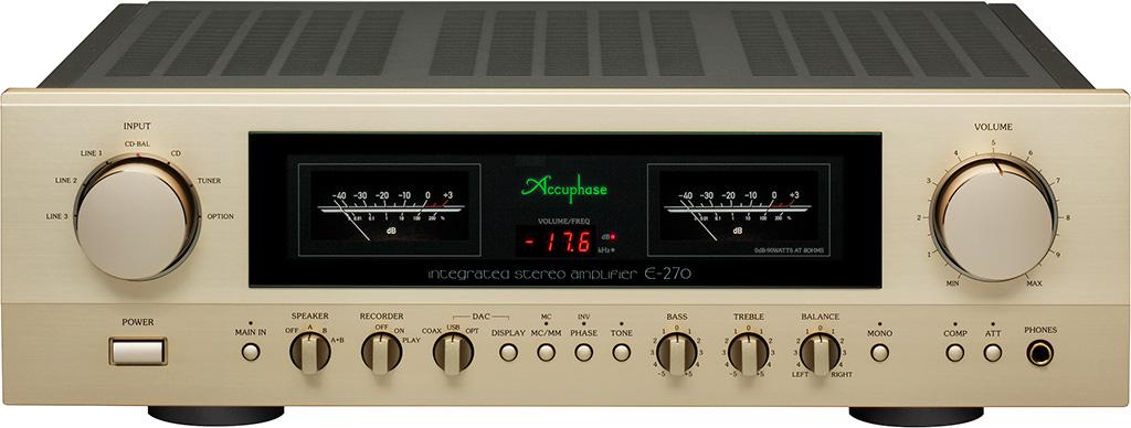 全面強化供電的 Accuphase E-270 合併擴音機 全面強化供電的 Accuphase E-270 合併擴音機
