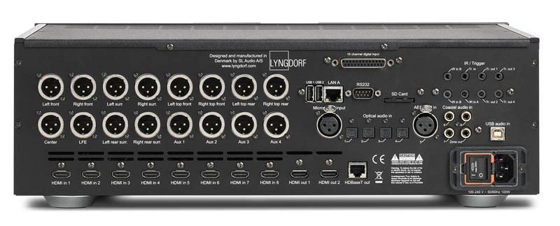 Room Correction +3D 音效完美結合，Lyngdorf Audio 推出全新 AV 環繞聲處理器 MP-50 