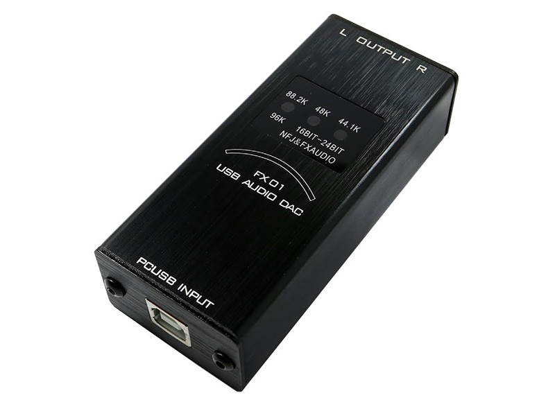 FX-AUDIO 推出小型 USB 解碼器 AUDIO DAC FX-01A