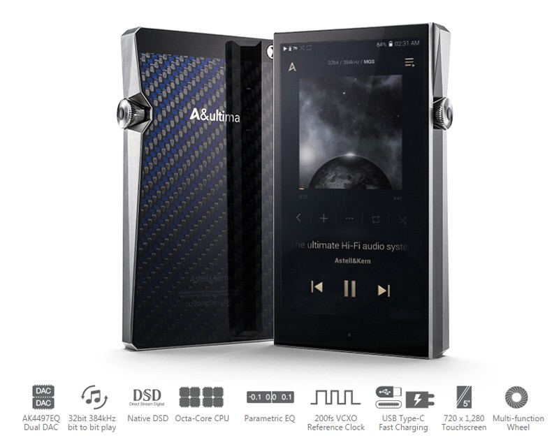 皇者降臨，Astell&Kern 推出全新旗艦播放器 A&Ultima SP1000