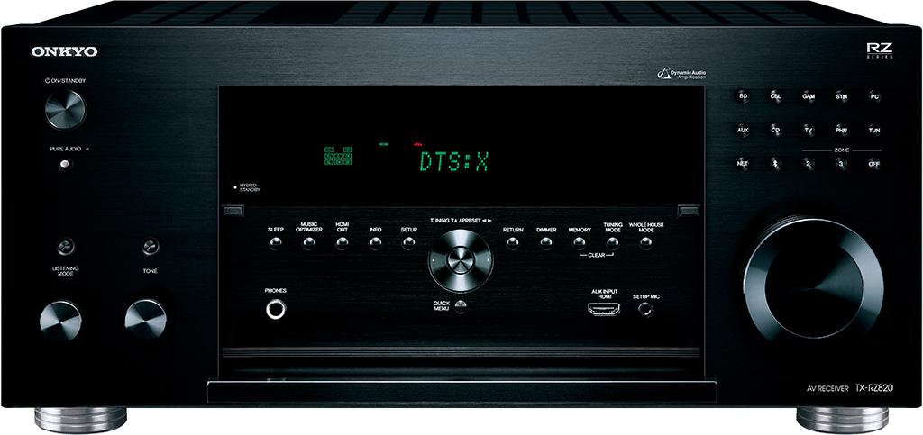 Onkyo 中階 RZ 系列 TX-RZ820 影音擴音機解放7聲道完美音色