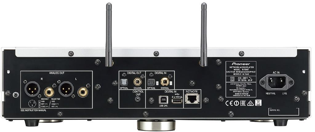 Pioneer N-70AE 網絡音樂播放器 Pioneer N-70AE 網絡音樂播放器