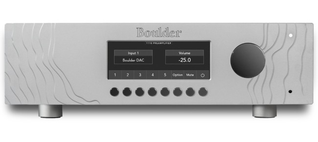 Boulder 推出全新 1110 前級放大器 Boulder 推出全新 1110 前級放大器