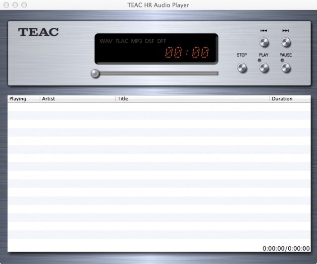 日本 TEAC 發布最新版本 TEAC HR Audio Player，支援 DSD 22.5MHz / PCM 768kHz