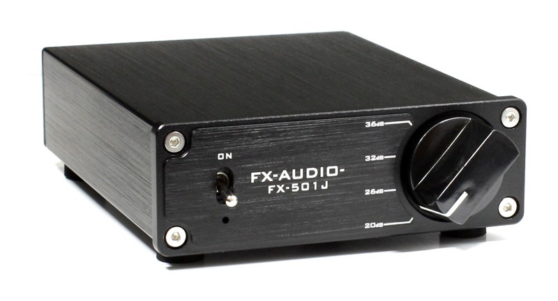  玩味十足，FX-AUDIO 推出全新小型單聲道放大 FX-501J