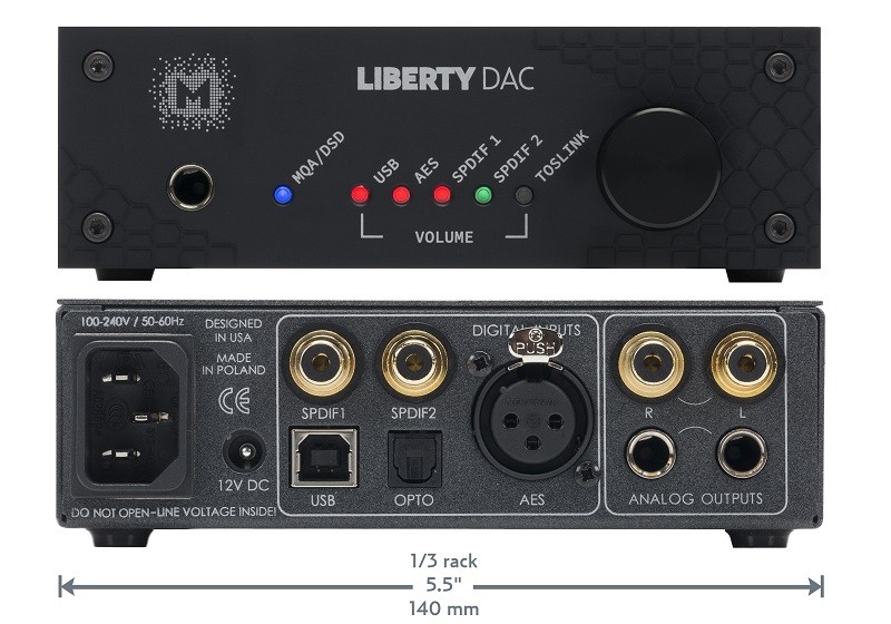 MyTek 推出全新高性能小型解碼器 Liberty DAC