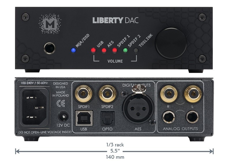 MyTek 推出全新高性能小型解碼器 Liberty DAC MyTek 推出全新高性能小型解碼器 Liberty DAC