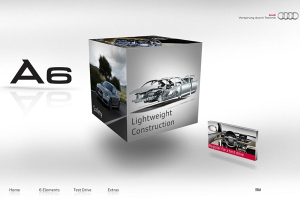 全新 Audi A6 香港官方網站經已登陸