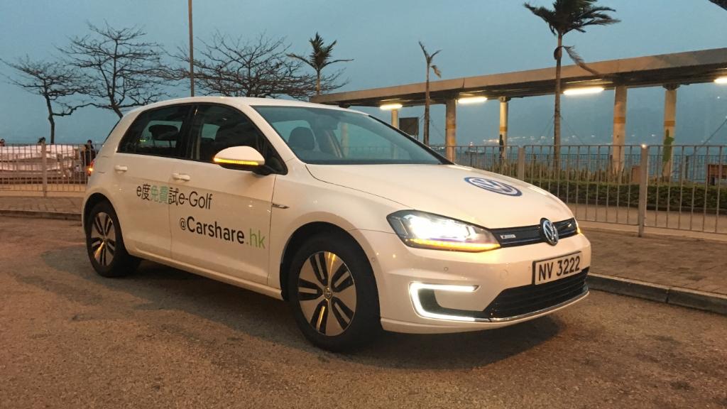Volkswagen 與 Carshare.hk 推出 「e 度免費試 e-Golf」
