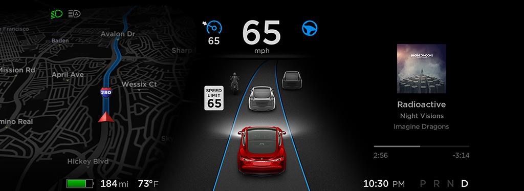 Autopilot 自動輔助駕駛再度升級：通過雷達看世界