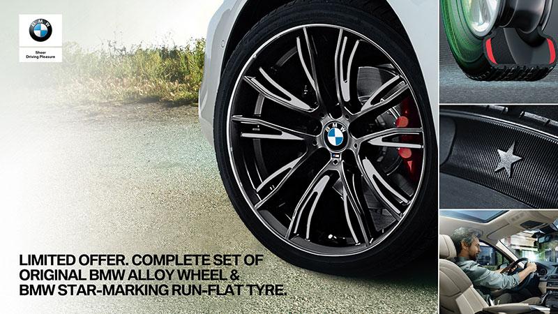 一絲不苟『完美 Look』 BMW 原廠合金輪圈與 Run-Flat Tyre