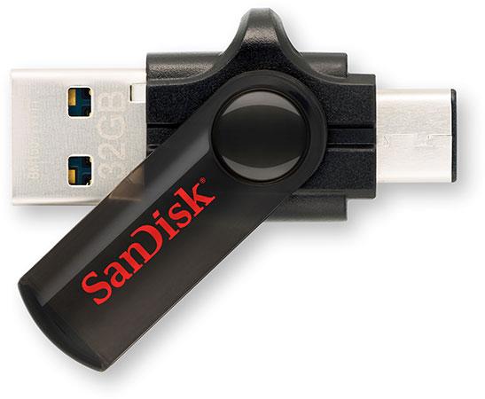 SanDisk 首款配備 Type-C 連接器的雙用隨身碟 SanDisk 首款配備 Type-C 連接器的雙用隨身碟