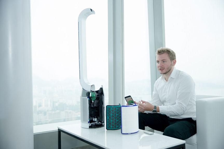 Dyson 發佈最新智能空氣淨化風扇，智能淨化家居