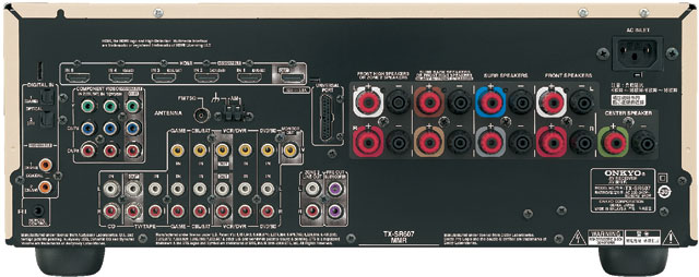 Onkyo 即將推出最新 TX-SR607 Onkyo 即將推出最新 TX-SR607