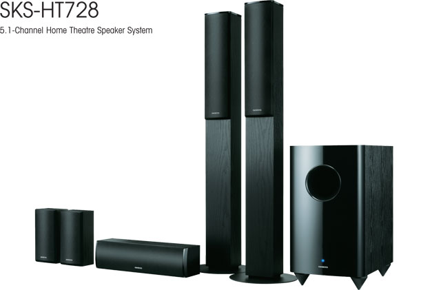 Onkyo SKS-HT728 - 5.1 喇叭系統 Onkyo SKS-HT728 - 5.1 喇叭系統