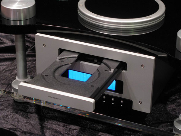GOLDENOTE Flagship CD Player - Stibbert Tube