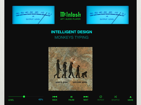 iPhone / iPad App: 美國「麥景圖」 McIntosh AP1音樂播放器