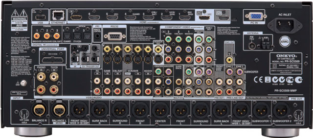 Onkyo PR-SC5509 旗艦級 9.2 聲道網絡前級 Onkyo PR-SC5509 旗艦級 9.2 聲道網絡前級