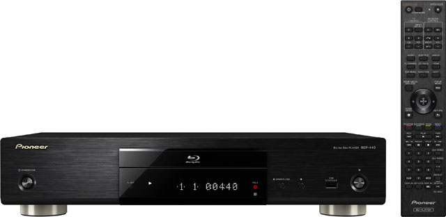 PIONEER 藍光播放機觸目登場『BDP-440 / BDP-140』