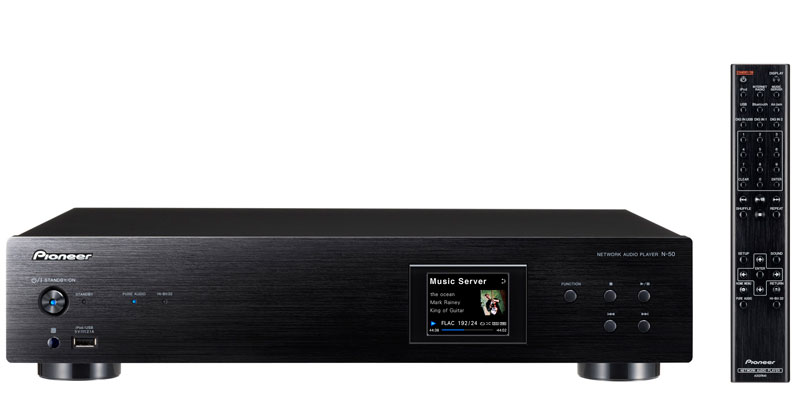 PIONEER 網路音樂播放機觸目登場『N-50-K』 PIONEER 網路音樂播放機觸目登場『N-50-K』
