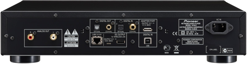 PIONEER 網路音樂播放機觸目登場『N-50-K』 PIONEER 網路音樂播放機觸目登場『N-50-K』