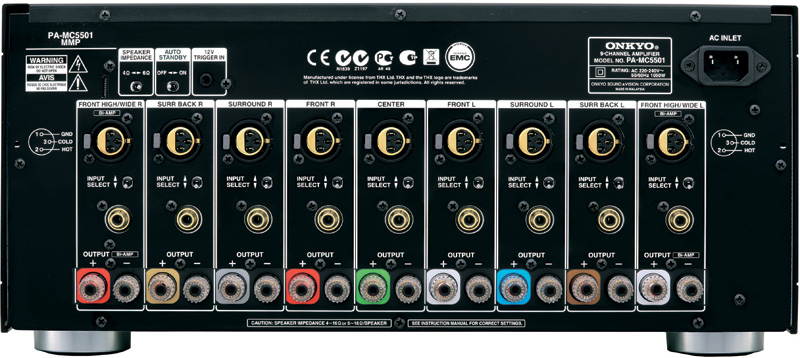 Onkyo 新款旗艦後級 - PA-MC5501 Onkyo 新款旗艦後級 - PA-MC5501