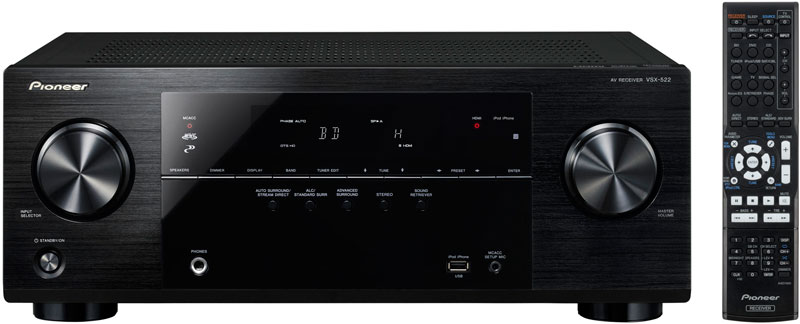 PIONEER 全新系列 AV 擴音機 VSX-822-K / VSX-522-K