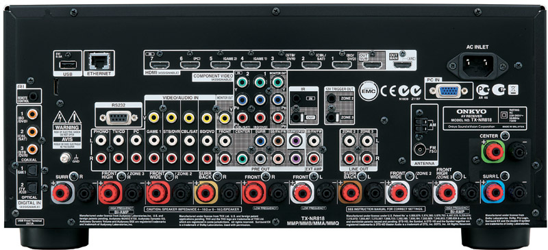 Onkyo New AV Receiver - TX-NR818 & TX-NR717 Onkyo New AV Receiver - TX-NR818 & TX-NR717
