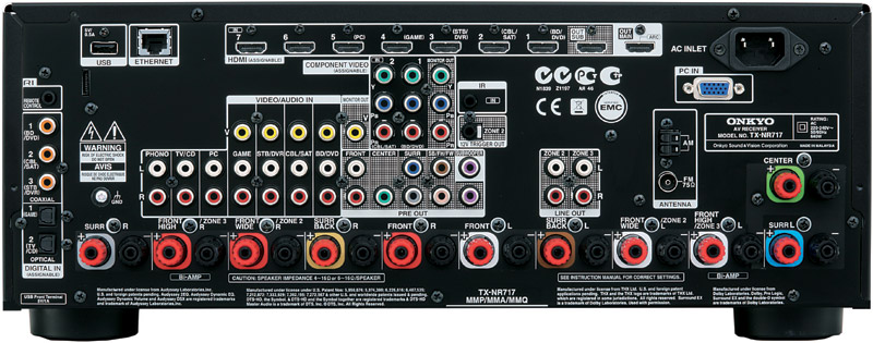 Onkyo New AV Receiver - TX-NR818 & TX-NR717 Onkyo New AV Receiver - TX-NR818 & TX-NR717