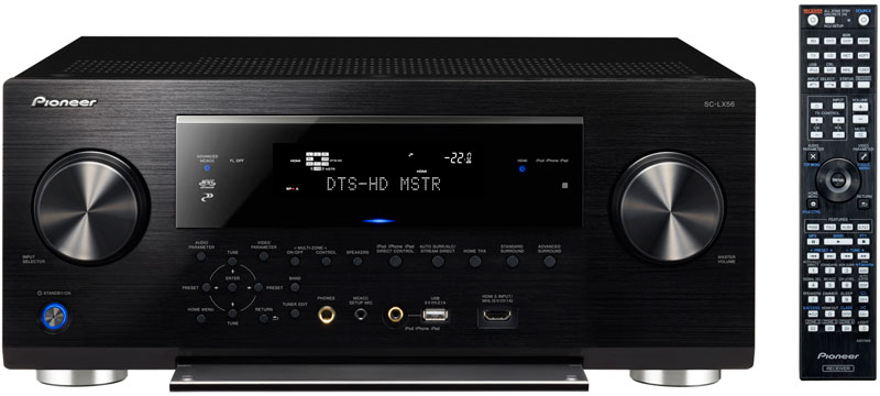 PIONEER 隆重推出最新設計 AV 擴音機 SC-LX56 PIONEER 隆重推出最新設計 AV 擴音機 SC-LX56