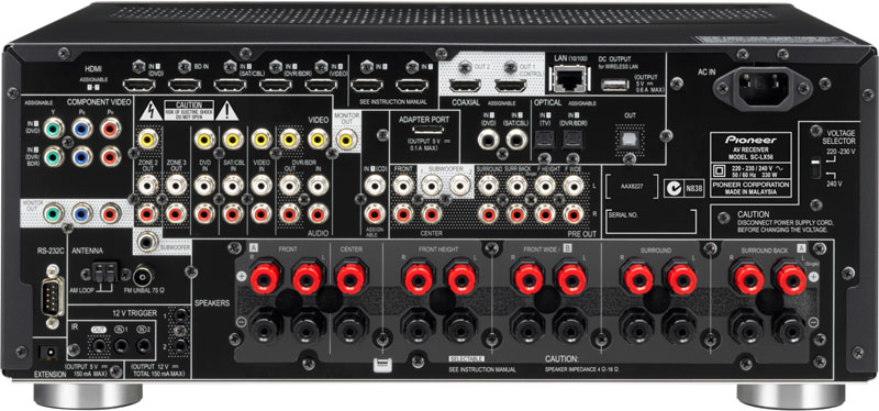 PIONEER 隆重推出最新設計 AV 擴音機 SC-LX56