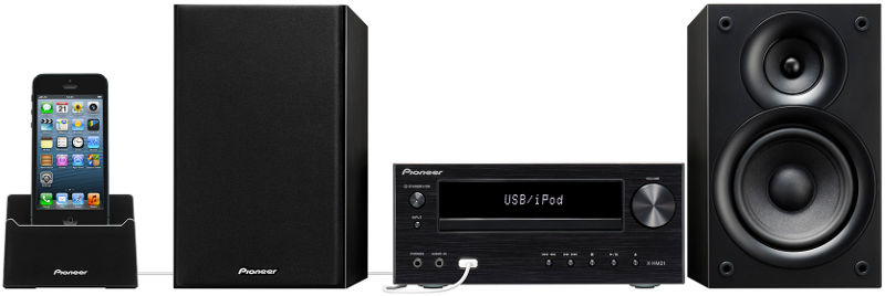 PIONEER 全新數碼聲音廣播 (DAB+ 支援) 微型組合『X-HM21DAB-K』 PIONEER 全新數碼聲音廣播 (DAB+ 支援) 微型組合『X-HM21DAB-K』