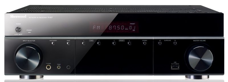 Sherwood R-607 5.1 聲道合併式 AV 放大器 Sherwood R-607 5.1 聲道合併式 AV 放大器