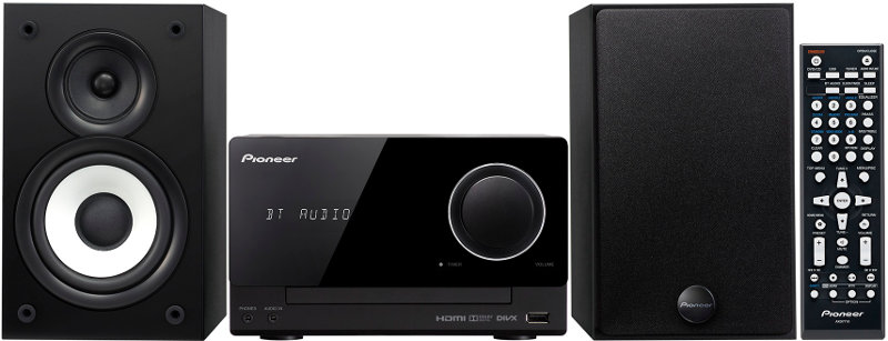 PIONEER 推出 DVD 微型系統『X-CM52BT-K』 PIONEER 推出 DVD 微型系統『X-CM52BT-K』