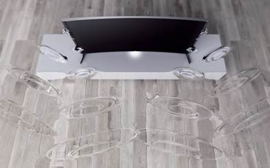 Sony 全新 BRAVIA S9000B 系列展現完美弧度帶來的震撼畫面 Sony 全新 BRAVIA S9000B 系列展現完美弧度帶來的震撼畫面