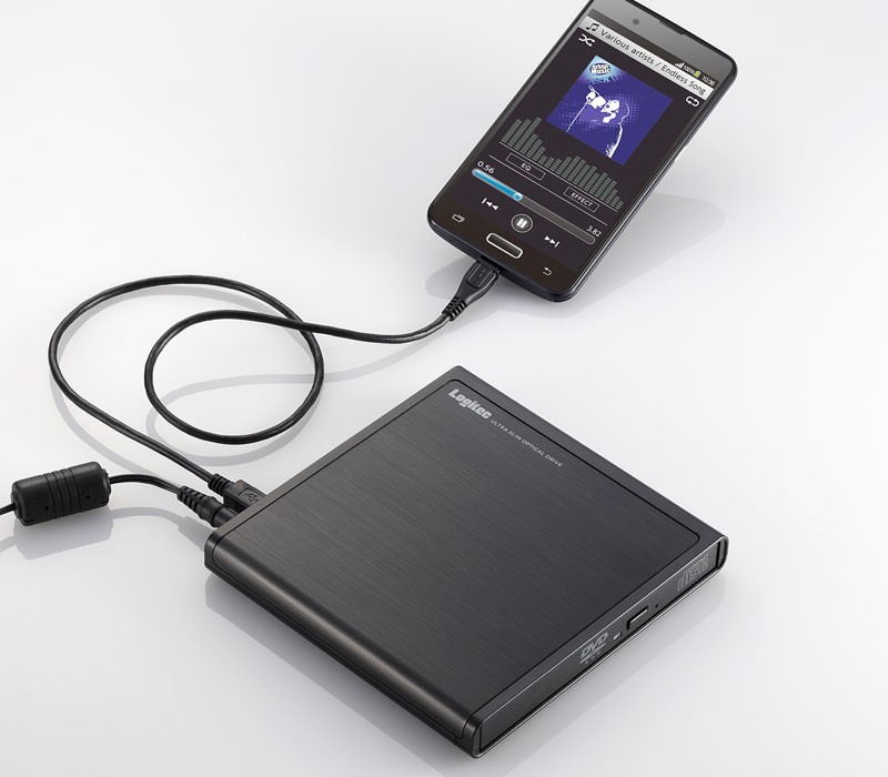 日本 Logitec 推出手機專用的外置式音樂 CD Rip 碟 Drive 日本 Logitec 推出手機專用的外置式音樂 CD Rip 碟 Drive
