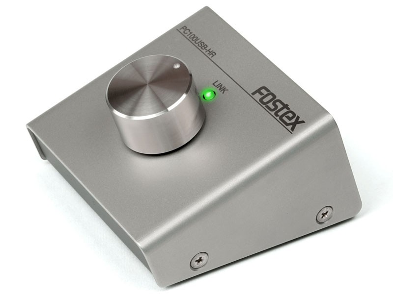 FOSTEX 推出附音量控制旋紐 USB DAC PC100USB-HR