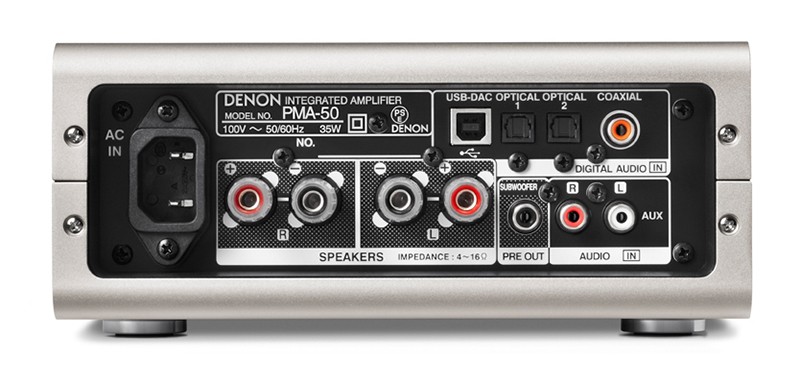 DENON 推出新一代數碼式 USB 擴大器 PMA-50